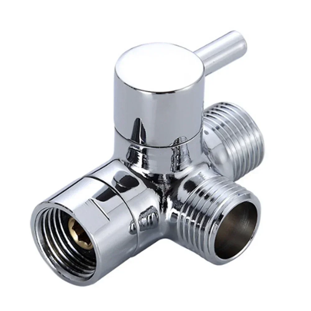 Shower Valve Cartridge - วาล์วเปลี่ยนทิศทาง 3 ทาง ตัวแปลงอะแดปเตอร์รูปตัว T สำหรับหัวฝักบัว