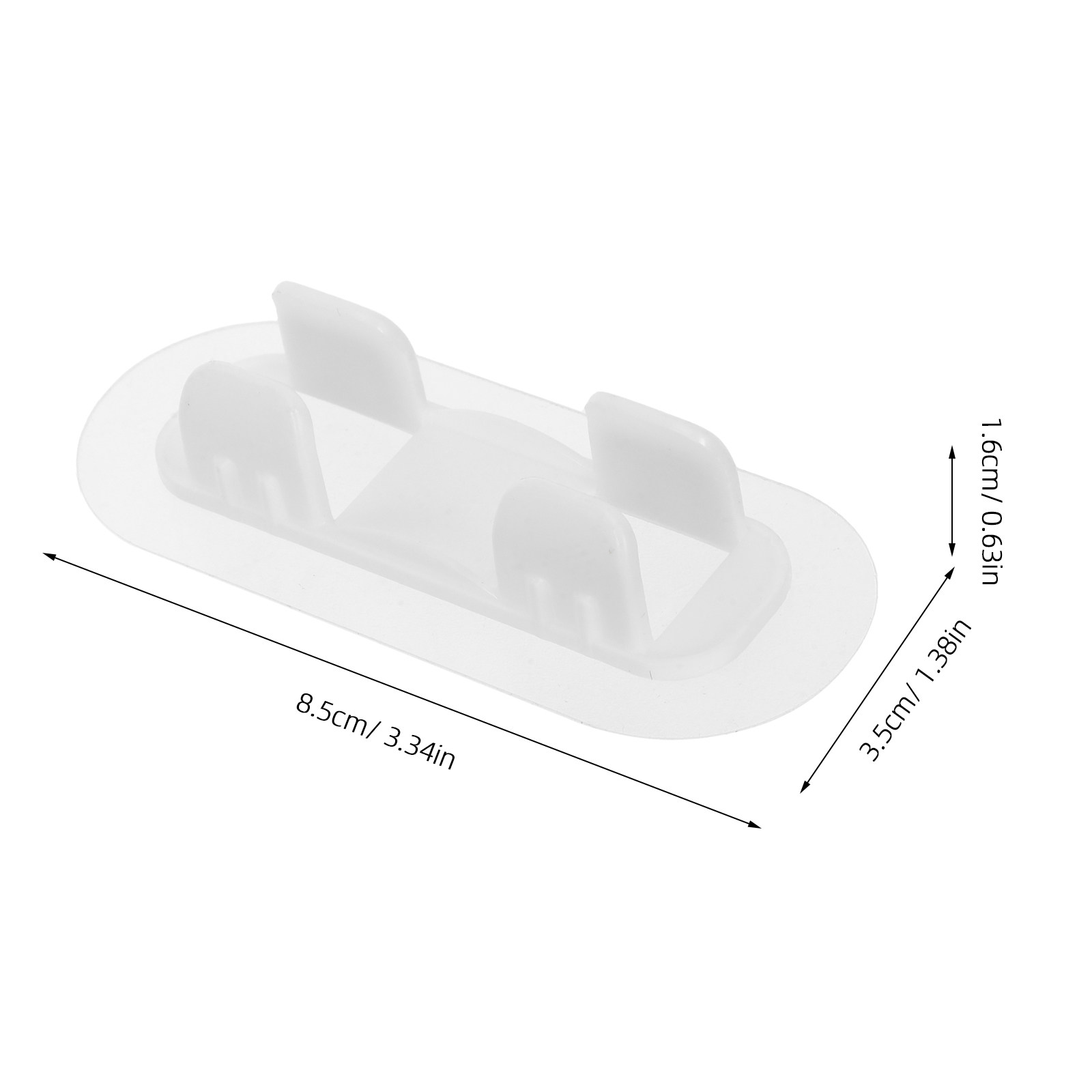 20 ชิ้น ที่แขวนท่อแบบมีกาวในตั - Drain Pipe Clip บทวิจารณ์และราคา