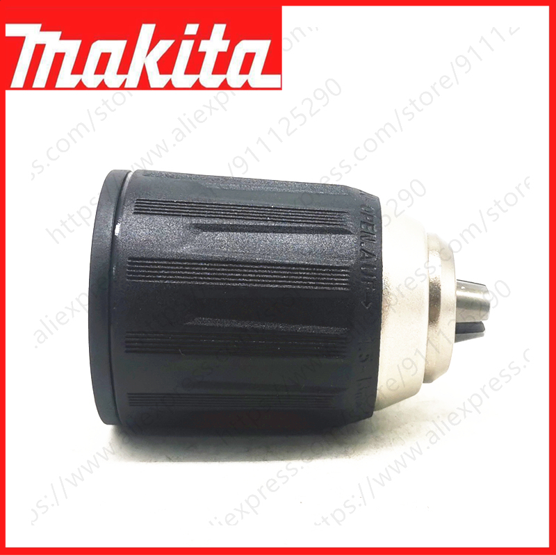 หัวจับดอกสว่านแบบไม่ใช้กุญแจ 1 - Makita Drill Ddf484 บทวิจารณ์และราคา