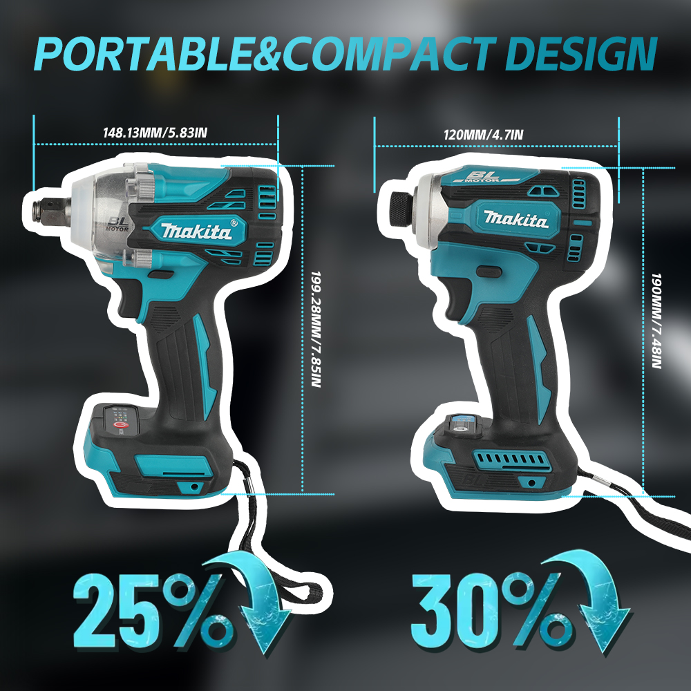 ประแจกระแทกไร้สาย Makita DTW30 - Makita Drill Dtw300 บทวิจารณ์และราคา